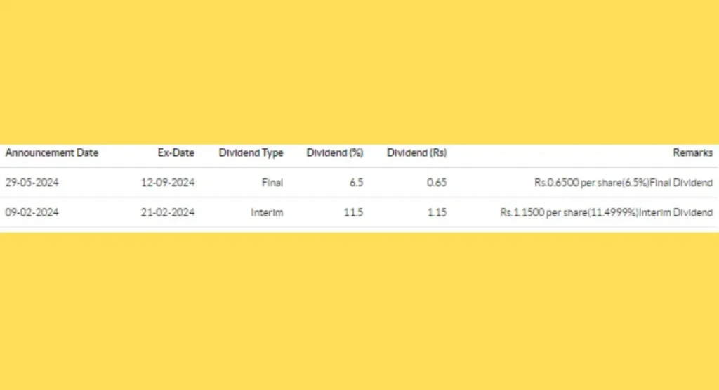 SJVN Share Price Dividend 2024 Record Rate